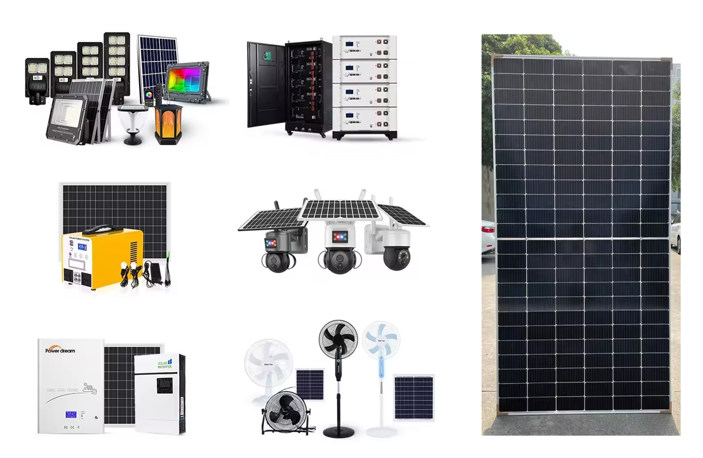 Photovoltaic energy-saving products